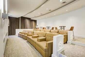Movie screening room